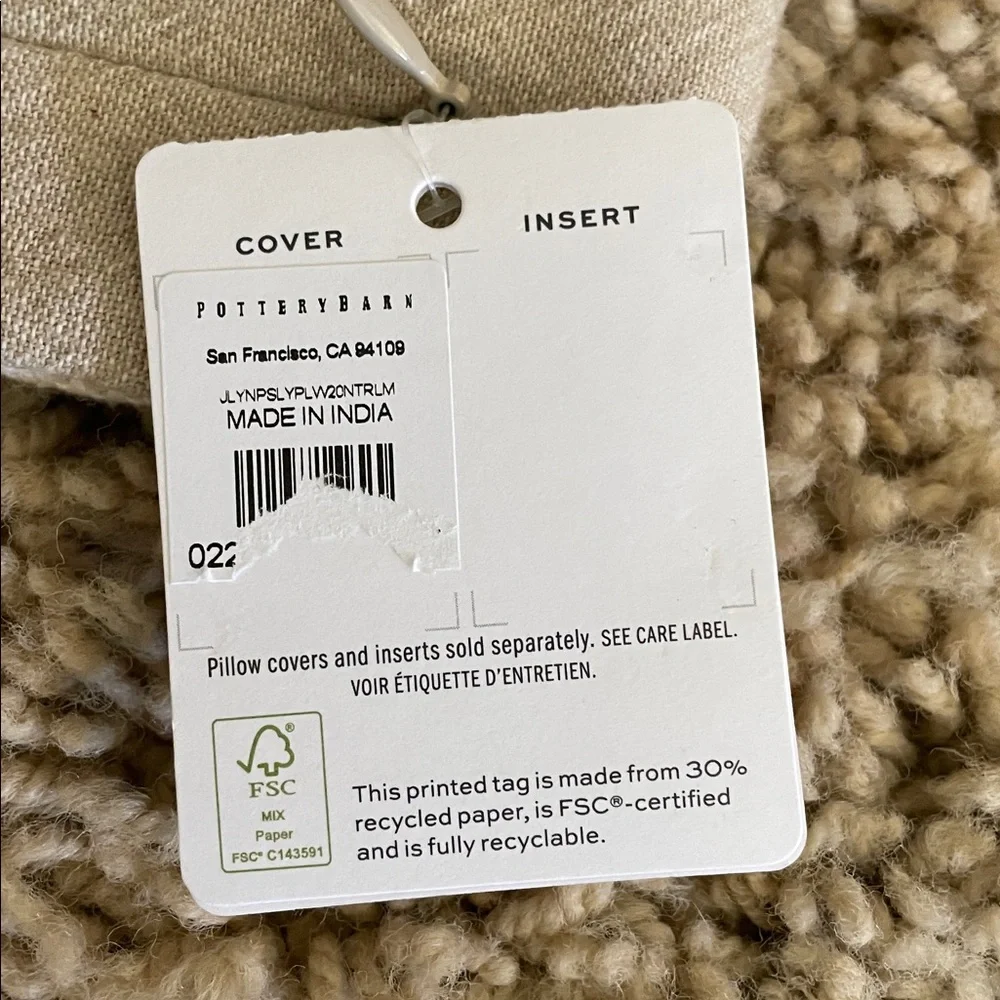Pottery Barn Paisley Pillow Cover